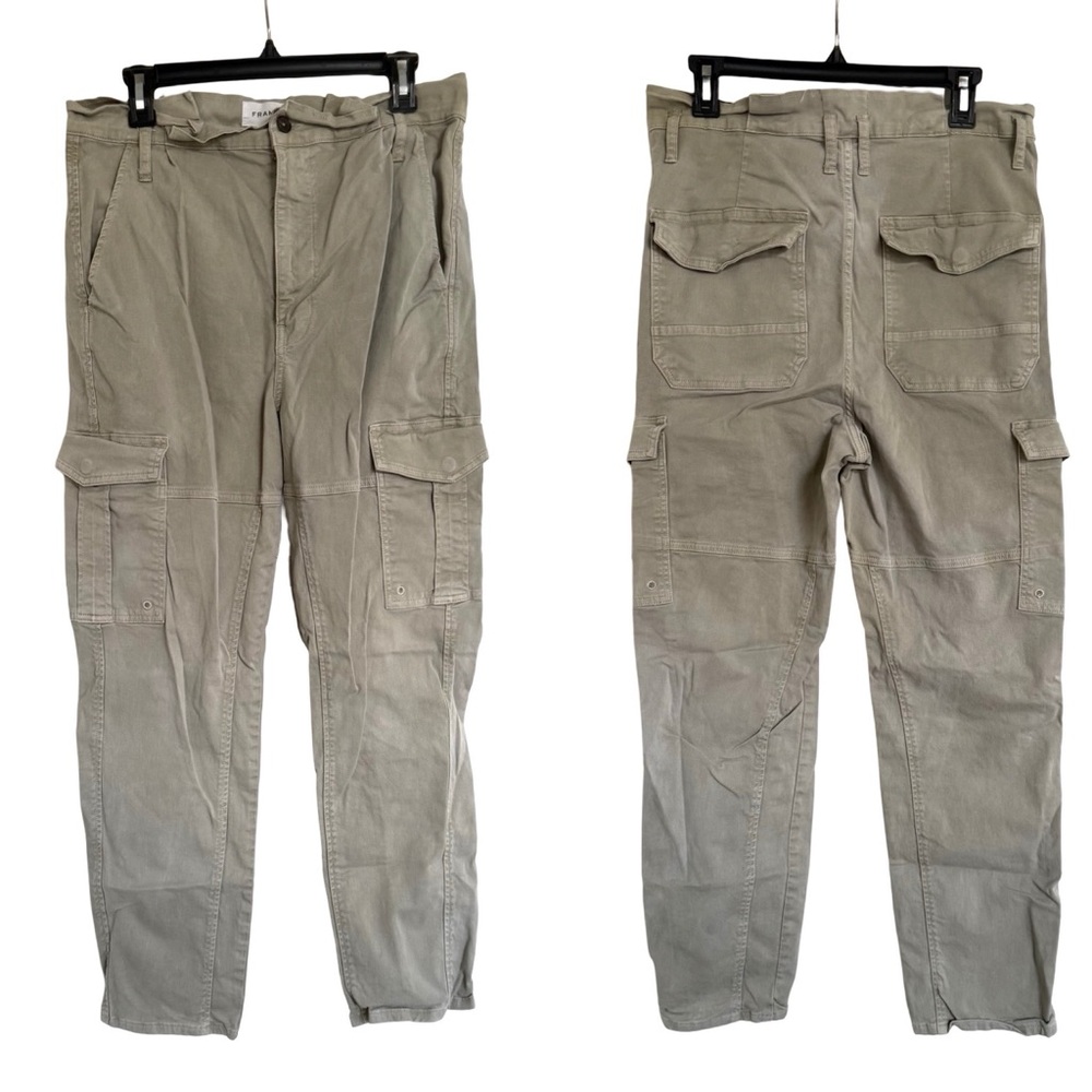 FRAME Cargo Pants Size 29 High Waist Tan Brown
